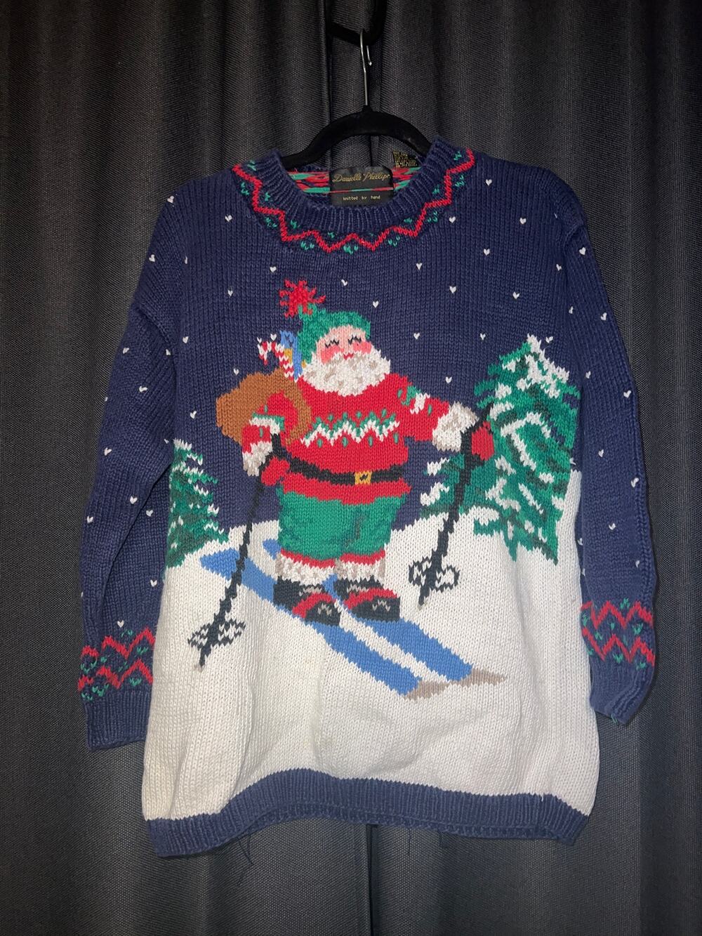 Ugly Christmas Sweater Xmas Size Small Vintage